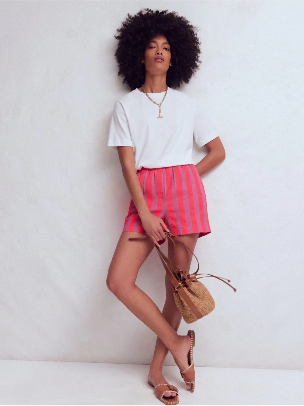 Pull On Double Cloth Shorts